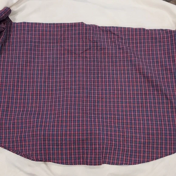 NWT Arrow Wrinkle Free Red, Blue, White Plaid Short Sleeve Button Down Shirt XXL - Picture 10 of 12